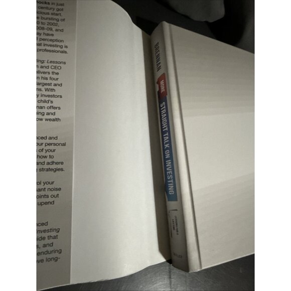 More Straight Talk on Investing: Lessons for a Lifetime - Hardcover - VERY GOOD - Picture 4 of 5